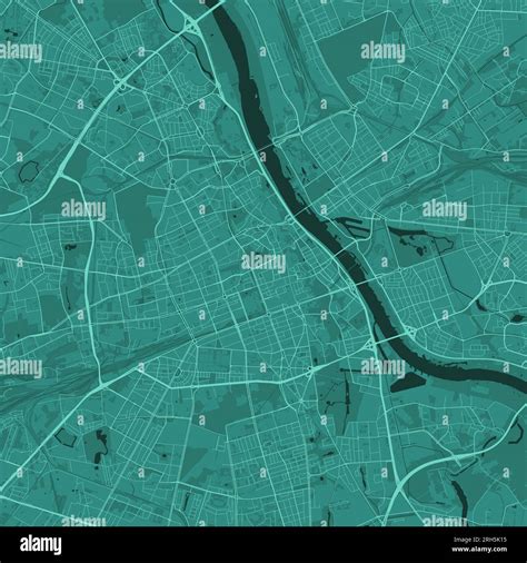 Warsaw map Stock Vector Images - Alamy
