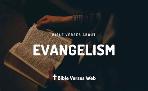 49 Bible Verses About Evangelism | King James Version