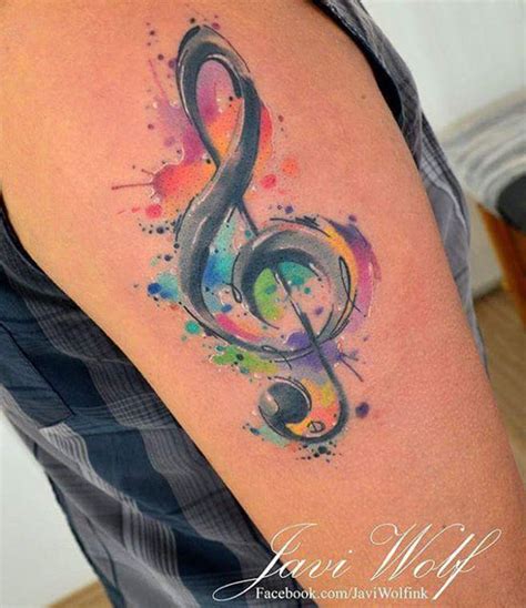 Treble Clef Tattoo | Best Tattoo Ideas Gallery