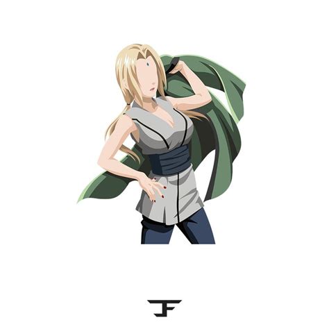 The Fifth Hokage Tsunade Vector Art..!!! #naruto #tsunade #anime #vector #vectorart # ...