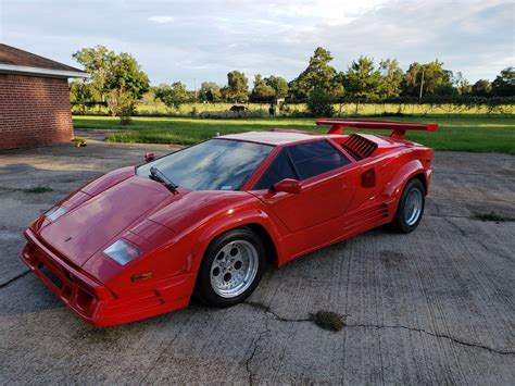 very nice 1986 Lamborghini Countach 25th Anniversary Replica for sale