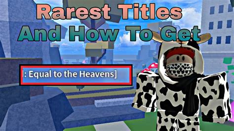 Top 5 Rarest Title And How To Get | Blox Fruits Update 17 | Roblox - YouTube