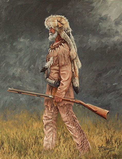 John Peterson - Portfolio of Works: Western Art | Western art, Mountain man, Native american art