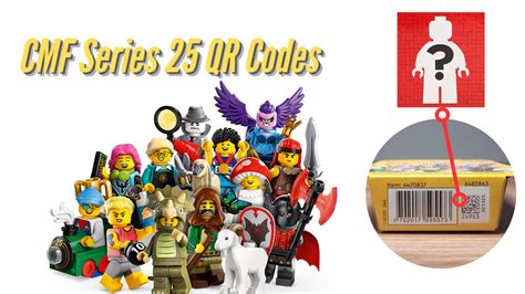 LEGO Minifigures Series 25 QR Box Codes Identification Guide - Jay's Brick Blog