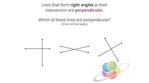 Perpendicular Lines | School Yourself Geometry | Math | Interactive | PBS LearningMedia