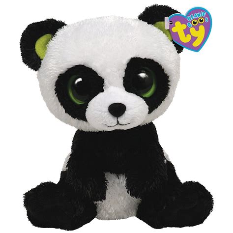 Bamboo the Panda | Beanie Babies | Beanie boos, Ty stuffed animals, Cute stuffed animals