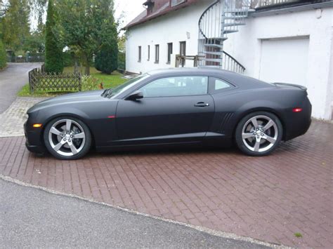 Matte Black Camaro SS