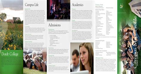 (PDF) Dordt College Campus Map Brochure - PDFSLIDE.NET