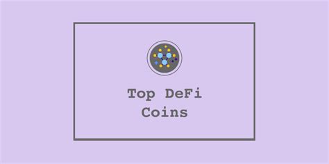 What are the Top DeFi Coins? - unblock.net