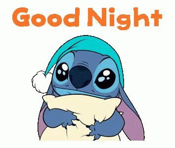 Beautiful & Funny Good Night Gifs | Good night gif, Lilo and stitch drawings, Lilo and stitch quotes