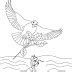 Kids Page: The Ant And The Dove - Aesop Fables Coloring Page