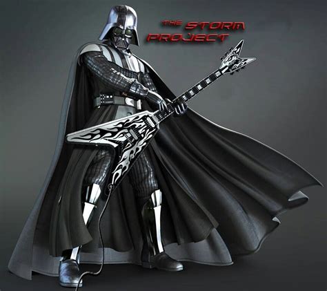 Darth rocks Dean Guitars | Darth vader guitar, Dean guitars, Punk music