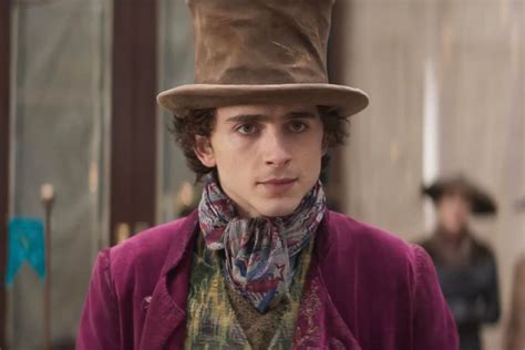 Timothee Chalamet As Willy Wonka - Image to u