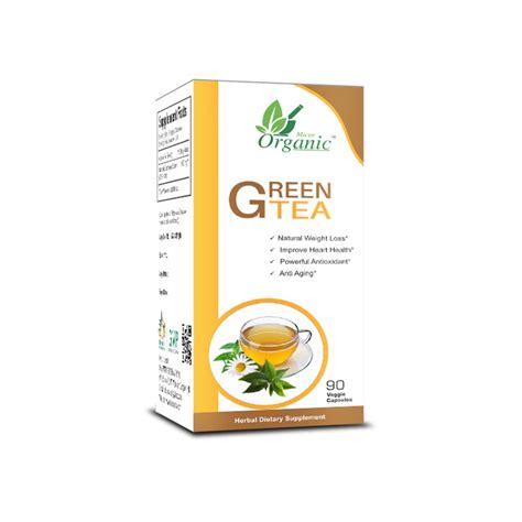 Green Tea Extract Pills with EGCG, Fat Burner Weight Loss Supplements