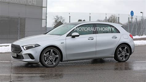 2023 Mercedes-Benz A-Class hatchback spy shots: Mid-cycle update in the works