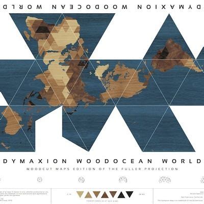 Dymaxion Artifacts | 지도 디자인, 지도, 세계지도