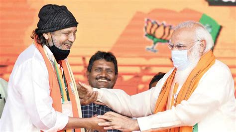 Mithun Chakraborty | Mithun joins BJP with cobra quip at Modi event ...