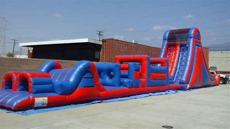 88ft Obstacle Course and Bounce House