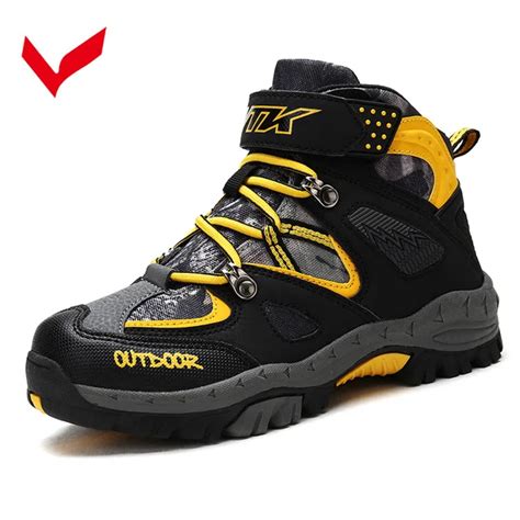 Brand Hiking Shoes Kids Winter Shoes Boys Girls Children Trekking boots ...