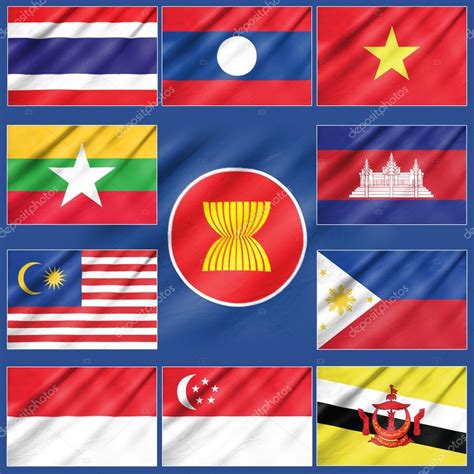 Flag of Asean Economic Community – Stock Editorial Photo © Naypong ...