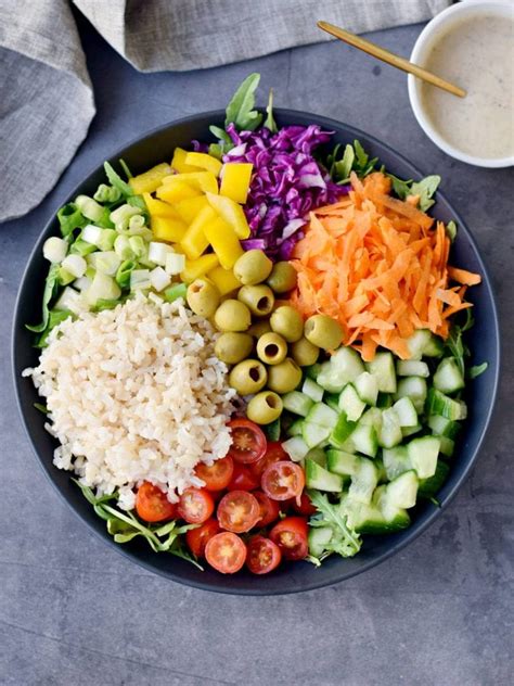 Brown Rice Salad Recipe (Easy Summer Salad) - Elavegan