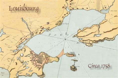 Louisbourg Harbour, c.1758 (Image).