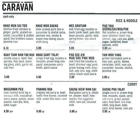 Ting Thai Caravan Menu, Menu for Ting Thai Caravan, Old Town, Edinburgh - Zomato UK