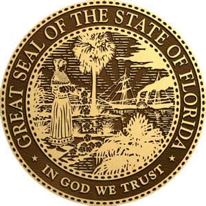 Florida State Seals | Florida State Seal Bronze | Florida State Seal ...