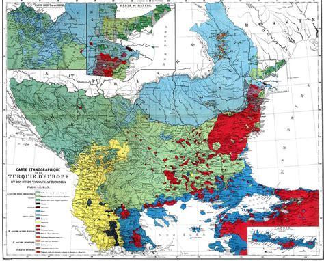 [1,268x 1,024] 1861 ethnic map of the Ottoman Balkans. : r/MapPorn