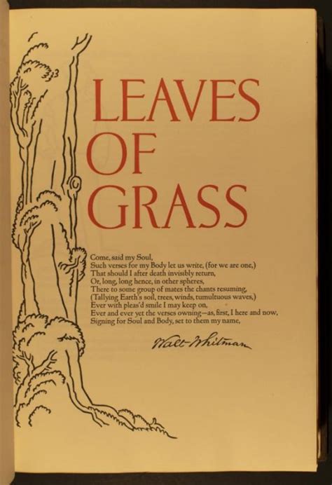 Leaves of Grass 2 – Walt Whitman: In His Time and Ours