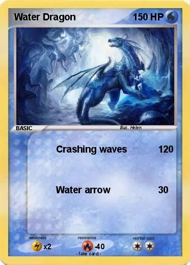 Pokémon Water Dragon 213 213 - Crashing waves - My Pokemon Card