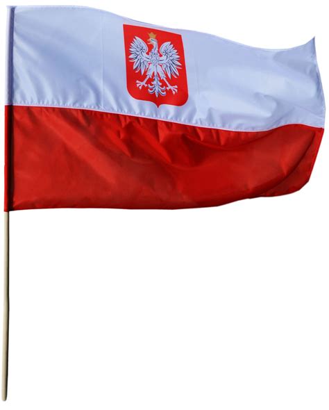 Flaga Polska Polski Godło Flagi Bandera 160x100cm 7045314524 - Allegro.pl