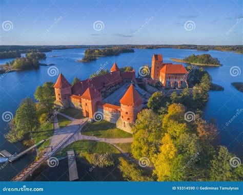 Trakai castle editorial image. Image of history, museum - 93314590