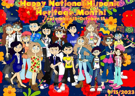 Happy National Hispanic Heritage Month (2023) by ArtisticAmos on DeviantArt