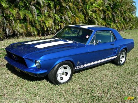 1967 Blue Ford Mustang Coupe #25196406 Photo #6 | GTCarLot.com - Car Color Galleries