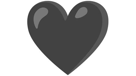 Black Heart Emoji - what it means and how to use it