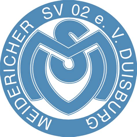 MSV Duisburg 1980’s Logo Download png