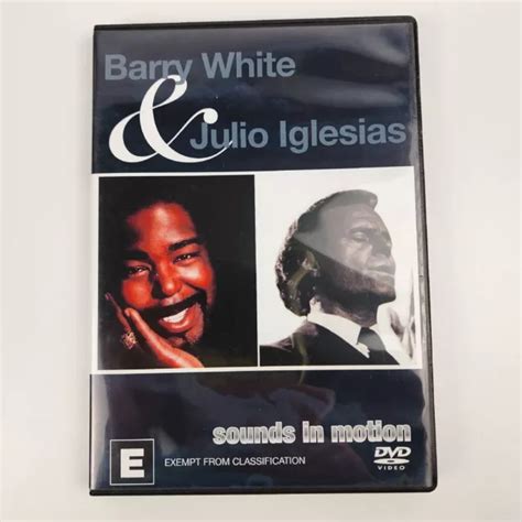 BARRY WHITE & Julio Iglesias Live Performances of The Classic Hits DVD ...