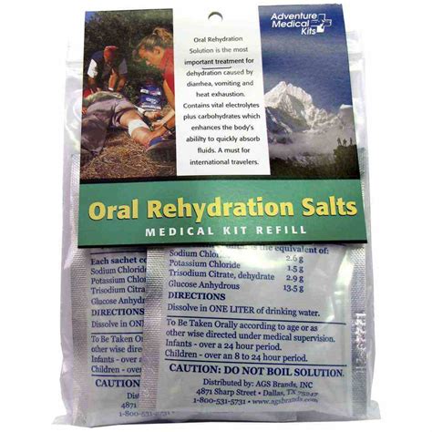 Oral Rehydration Salts, 3-Pack - Adventure Pro Zone