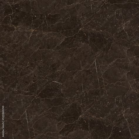 Dark brown marble texture with rustic pattern. Seamless square, tile ...