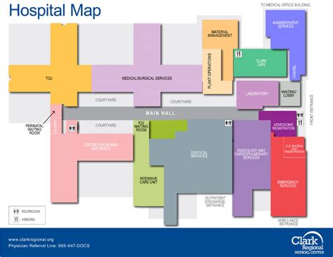 Brinton Wing Winchester Hospital Map