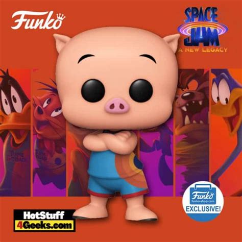 2021 NEW Space Jam Porky Pig Funko Shop Exclusive