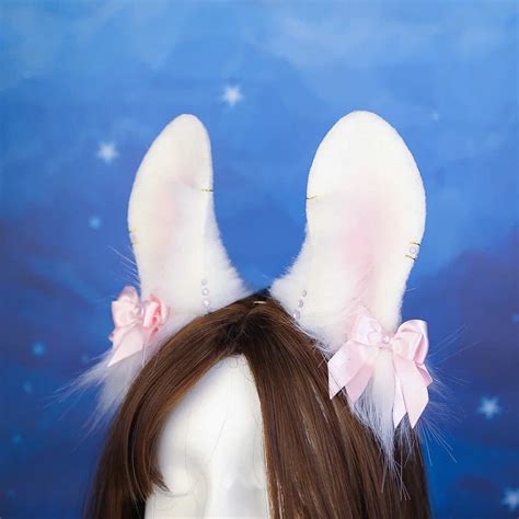 White Bunny Ears – neko.to.mori