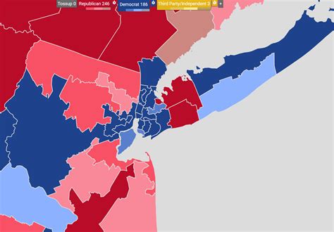 2022 house map but the underdog candidates win by the maximum amount ...