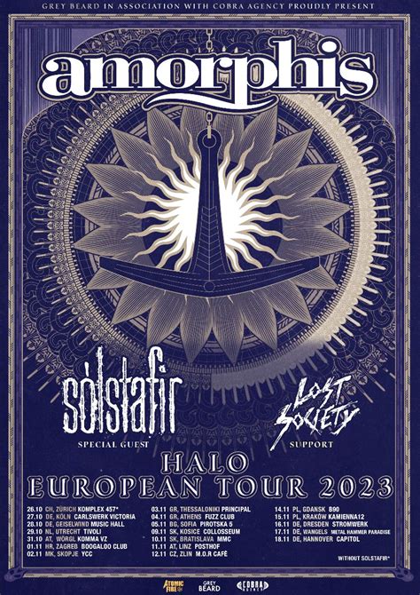 AMORPHIS – announce »Halo European Tour« for fall 2023! | Atomic Fire Records