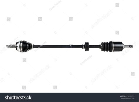 Image Drive Shaft Car Part Isolated Stock Photo 1718932279 | Shutterstock