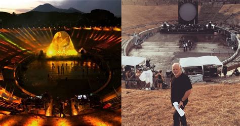 David Gilmour Returns To Pompeii Tonight 45 Years After Iconic Pink ...