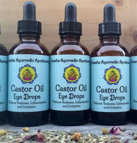 Organic Castor Oil Eye Drops