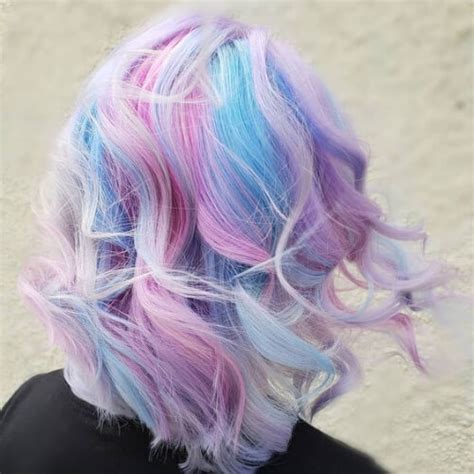 7 Yummy Cotton Candy Hair Color Ideas You Should Try Now - Artistshot