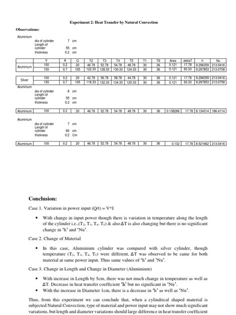 Lab 1 Calibration of Thermocouple | PDF | Heat Transfer | Non ...